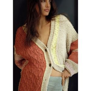 Free People Lighthouse Oversized Cardigan Sweater